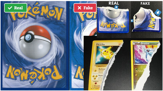 How do I know if my Pokemon card is real or fake?